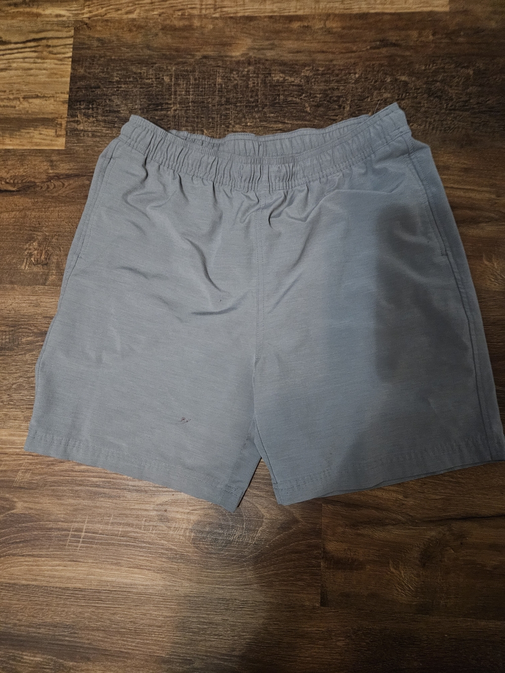 Magellan Outdoors Elastic Waist Kids Shorts - Light Gray